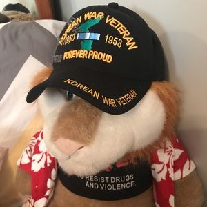 Two Korean War Veteran Hats